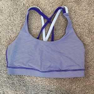 Lululemon Energy sports bra, size 8
